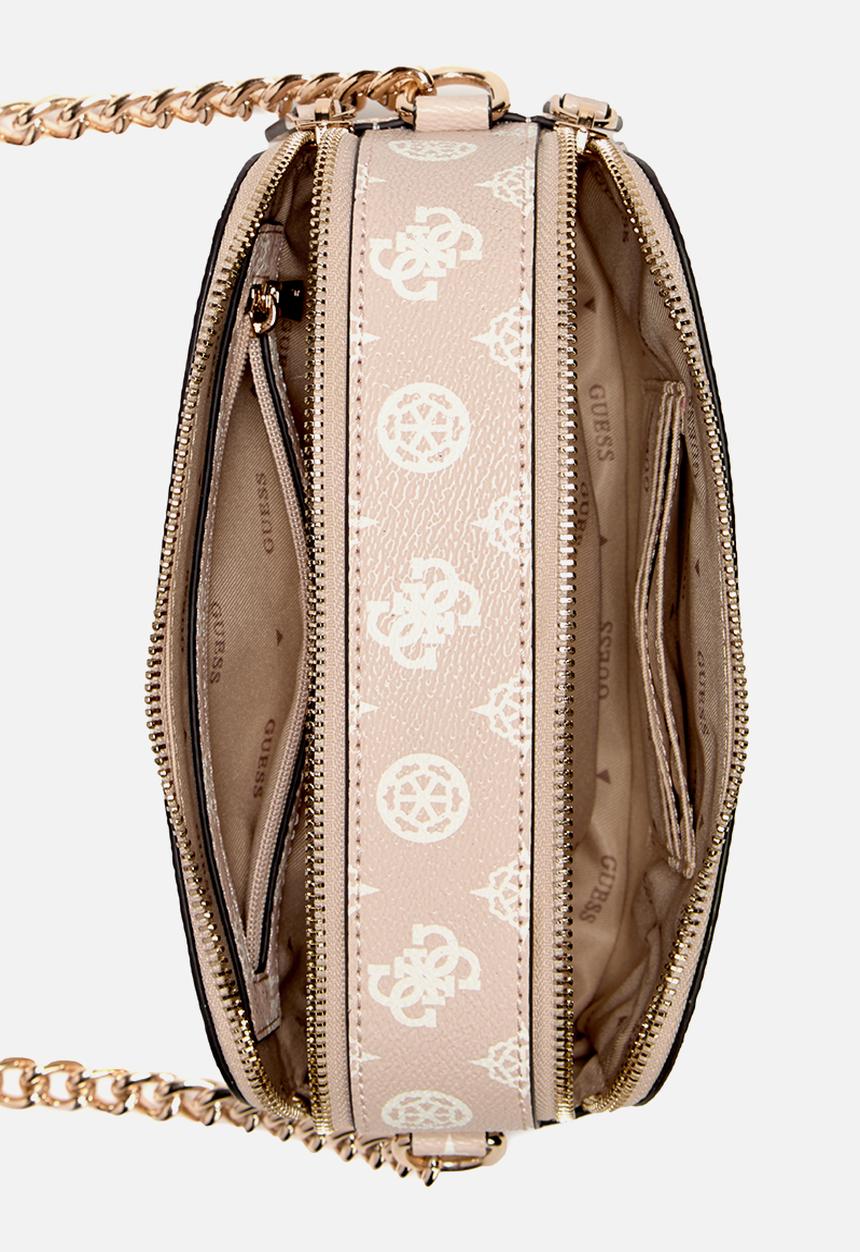 GUESS - Noelle camera crossbody - sand logo