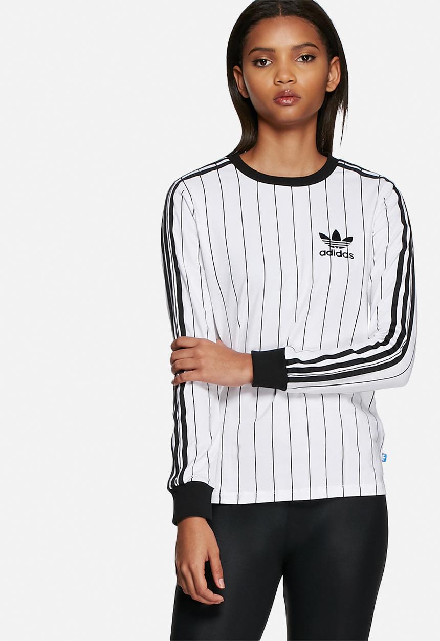 adidas Originals - 3 Stripe long sleeve tee