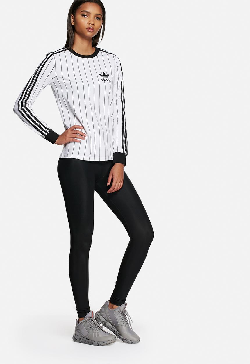 adidas Originals - 3 Stripe long sleeve tee
