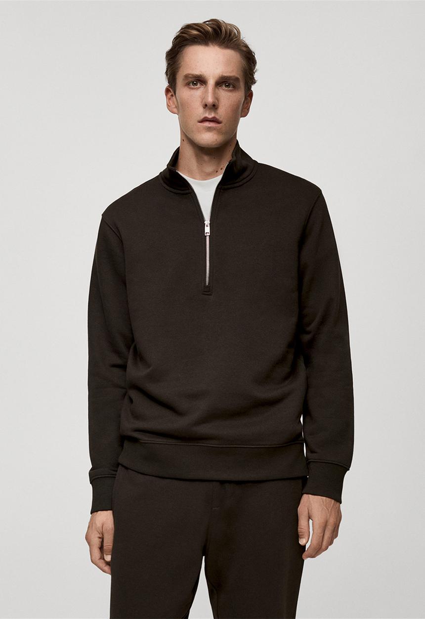 MANGO - Sweatshirt winny - dark brown