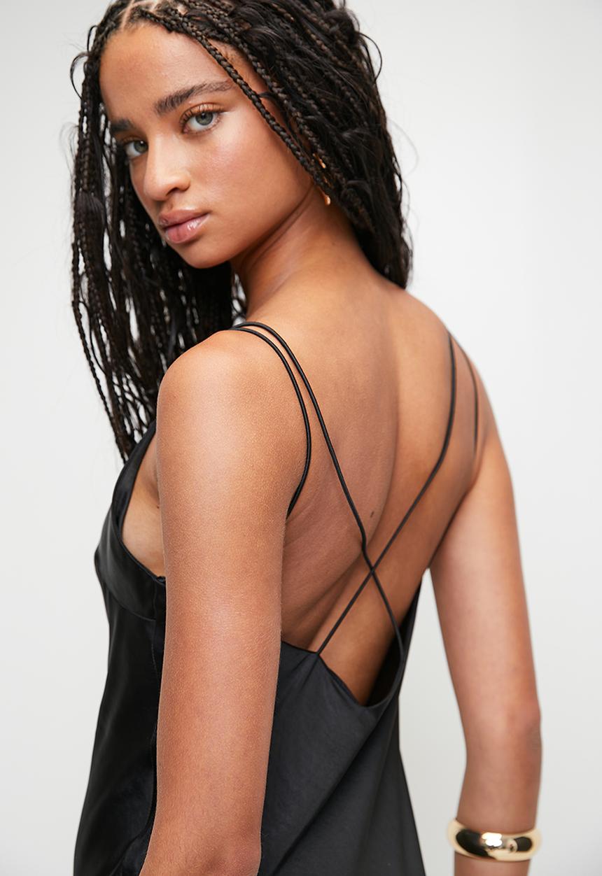 Me&B - Slip Dress - Black