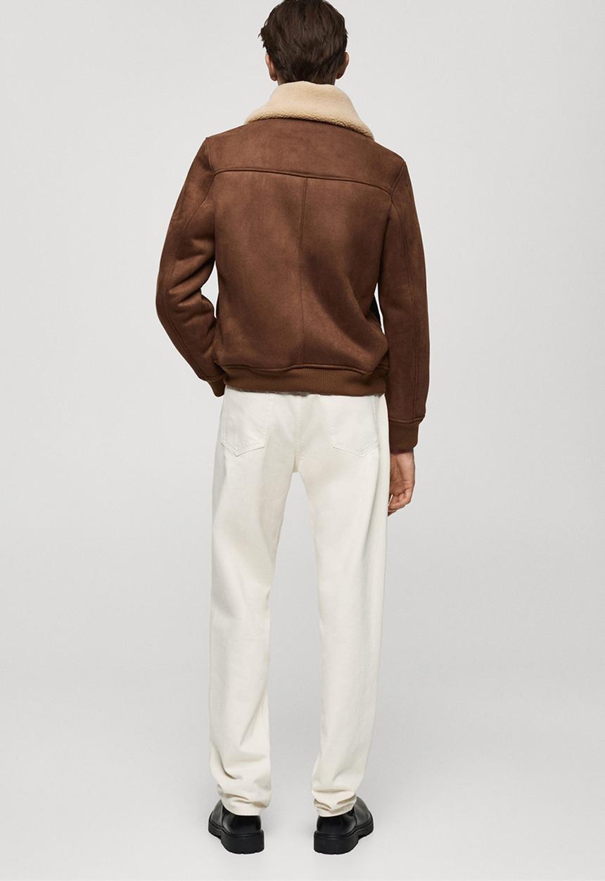 MANGO - Jacket ander - brown
