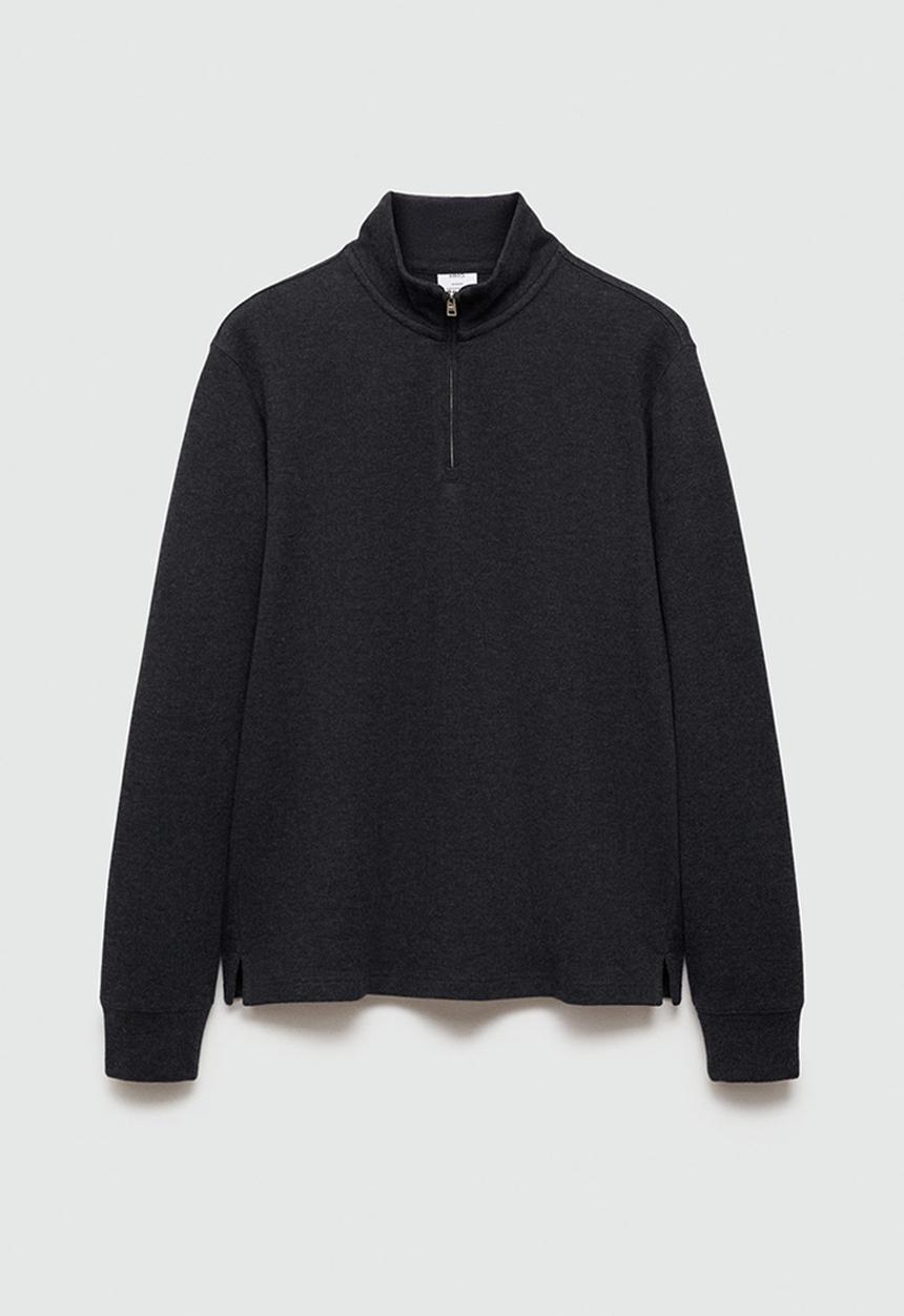 MANGO - Sweatshirt shanghai - charcoal