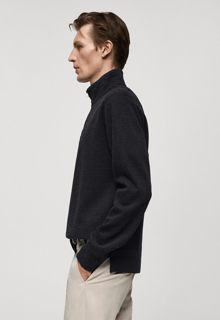 MANGO - Sweatshirt shanghai - charcoal
