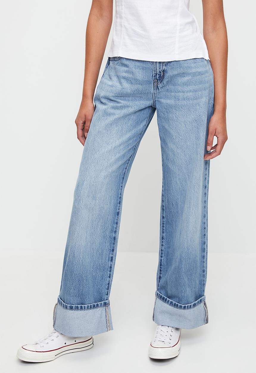 Cotton On - Loose Cuff Jean - Saltwater Blue