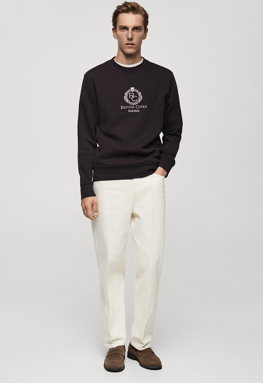 MANGO - Sweatshirt refuge - medium purple