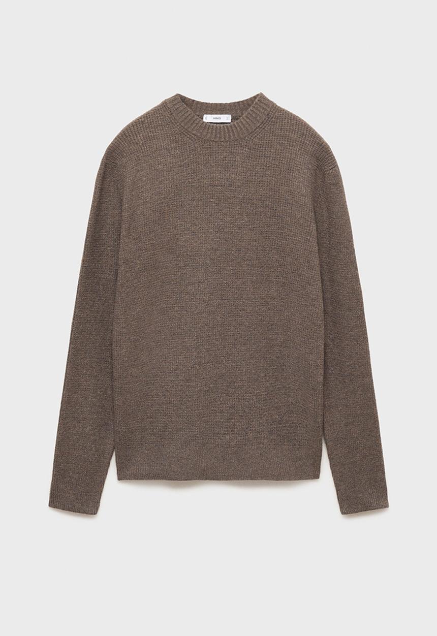 MANGO - Sweater park - brown
