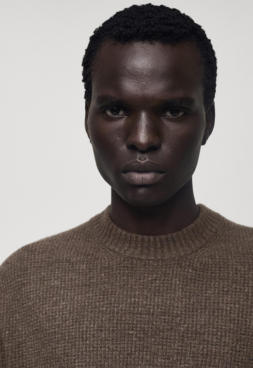 MANGO - Sweater park - brown