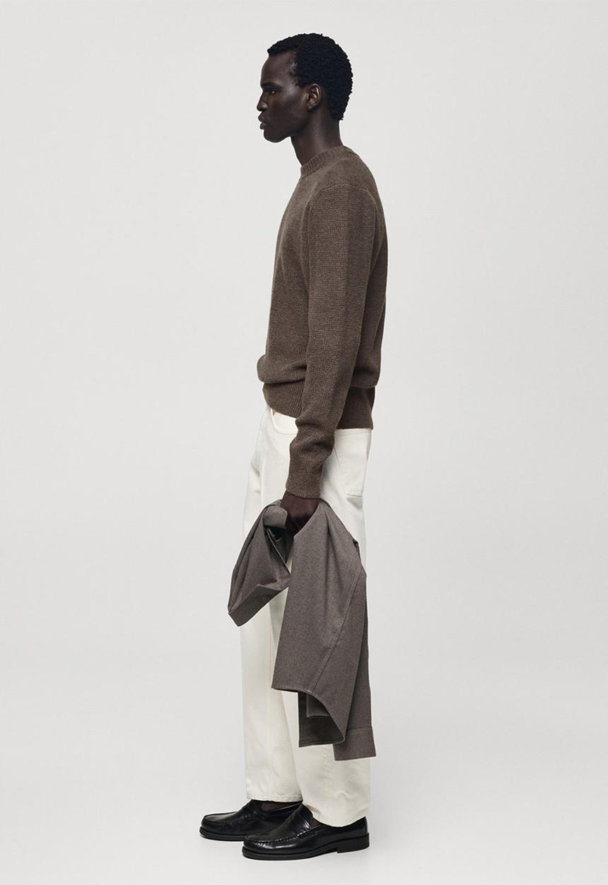 MANGO - Sweater park - brown