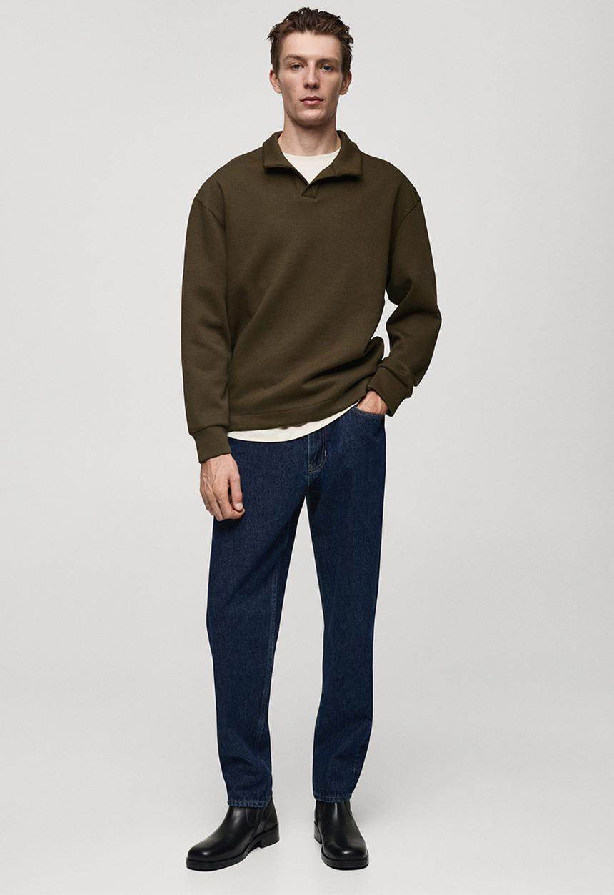 MANGO - Sweatshirt claudio - beige & khaki