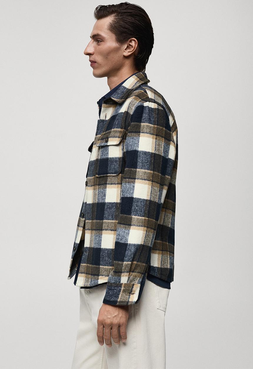 MANGO - Shirt megara - navy