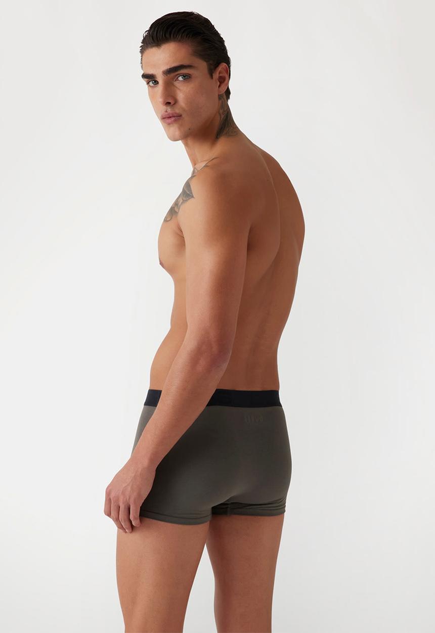 GUESS - Joe boxer trunk 3 pack - logo grid black grey
