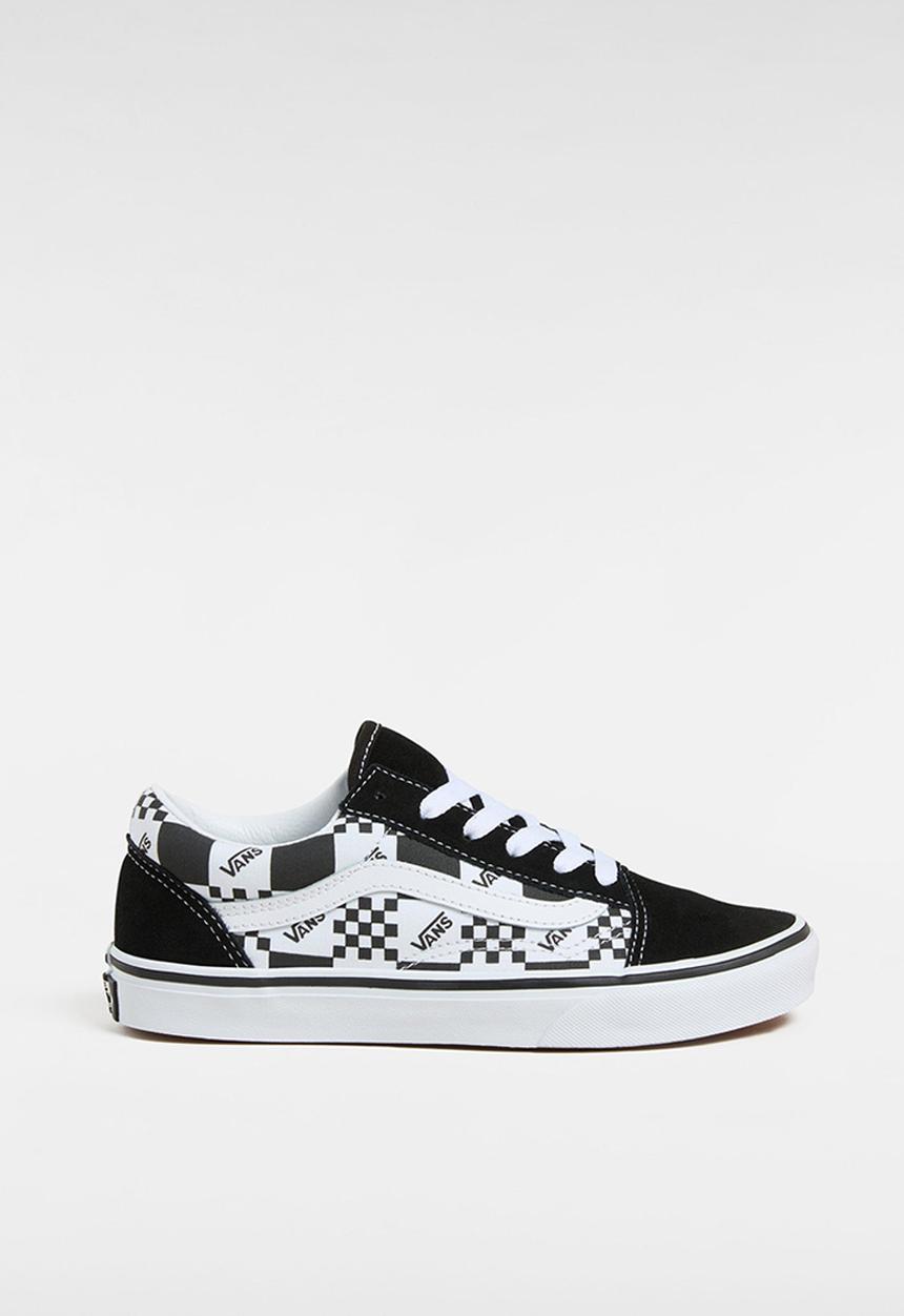 Vans - Old Skool - Logo Check Black/True White