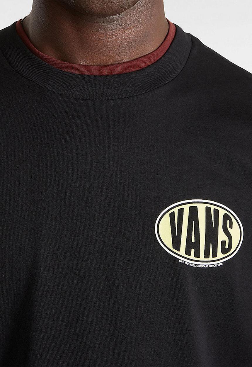 Vans - Spray on short sleeve - black