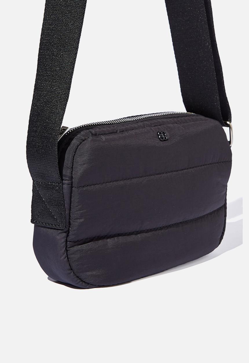 Rubi - Rylie cross body bag- black quilted