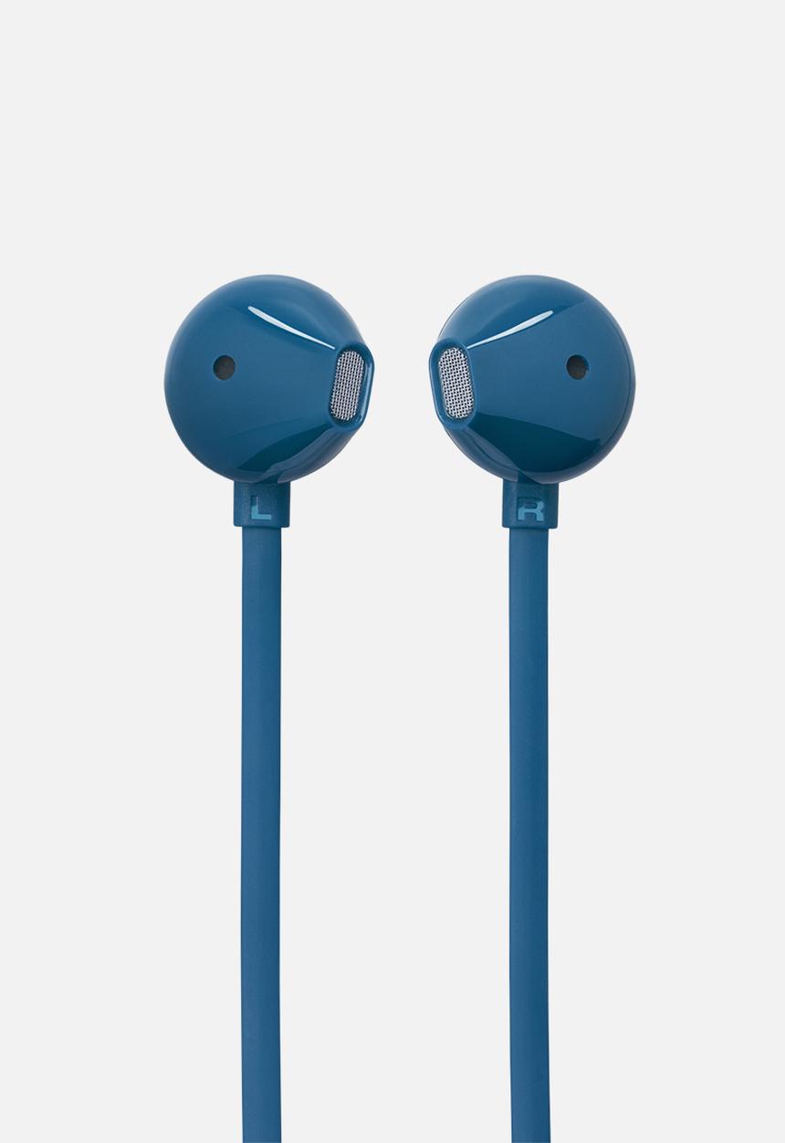 JBL - Tune 305C Wired Hi-res Earbud - Blue