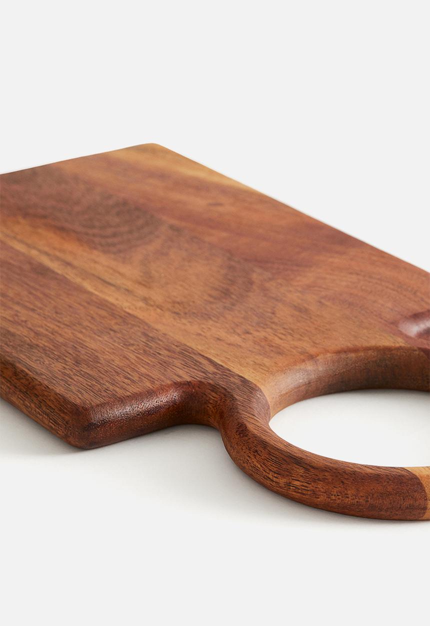 H&M - Small wooden chopping board - brown