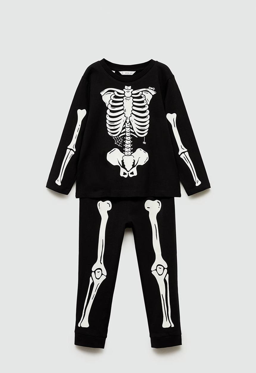 MANGO - Pyjama bonesb - black