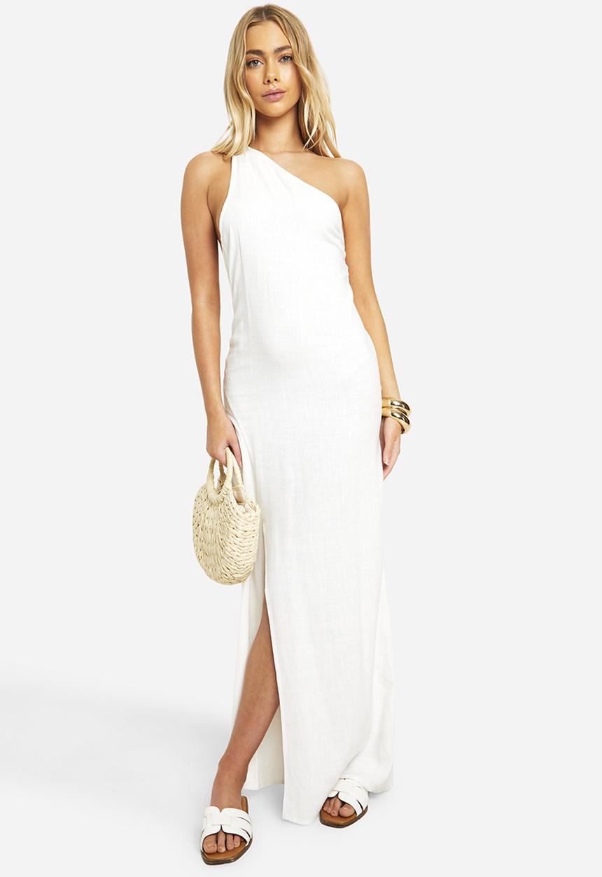 strapless open back dress Odile One-Shoulder Linen Dress — GAP (International) main image 1