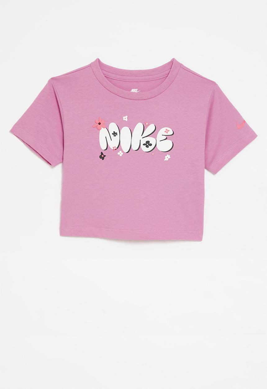 Nike - Nkg izzy graphic tee - magic flamingo