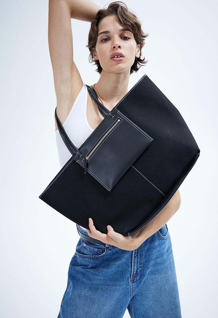 H&M - Shopper - black