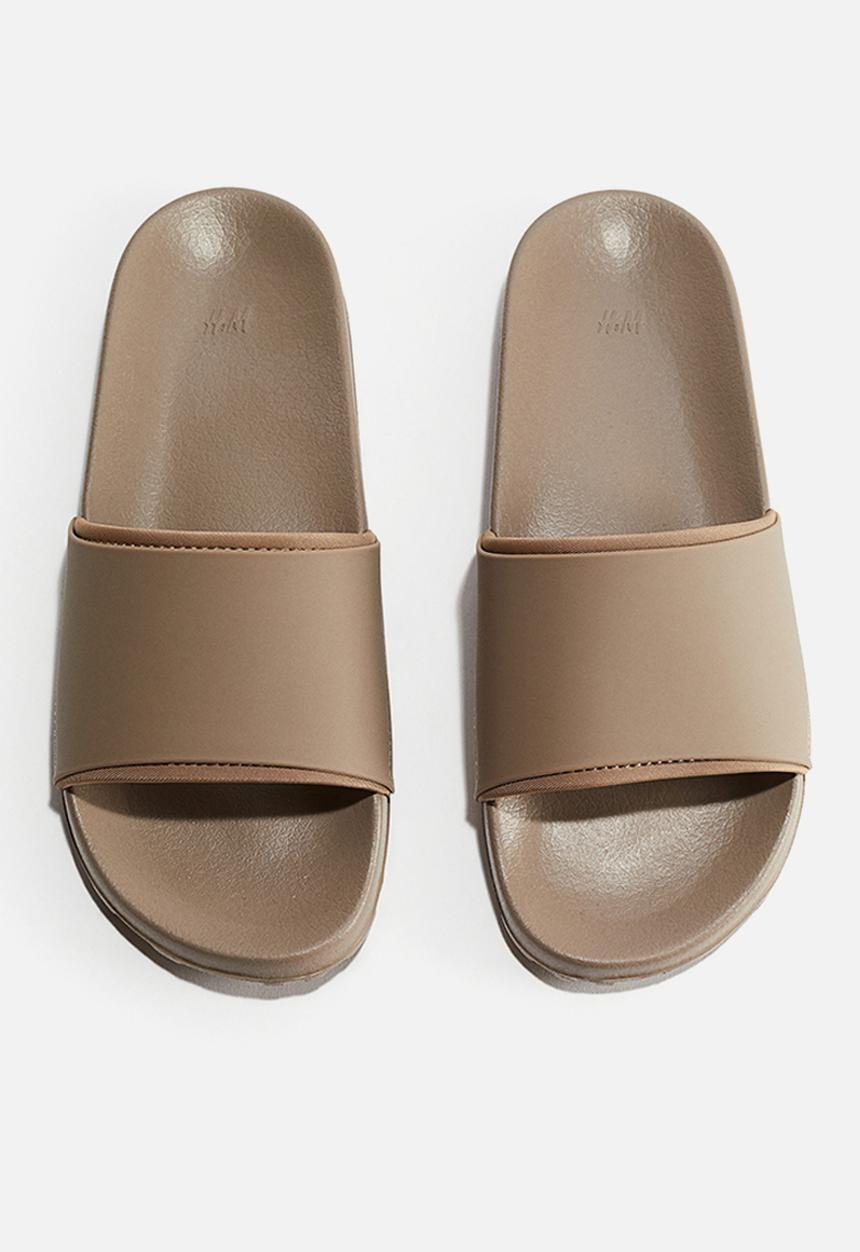 H&M - Pool slides - beige
