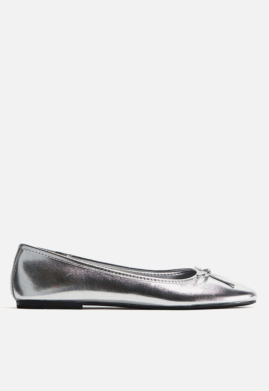 H&M - Ballet pumps - silver-coloured