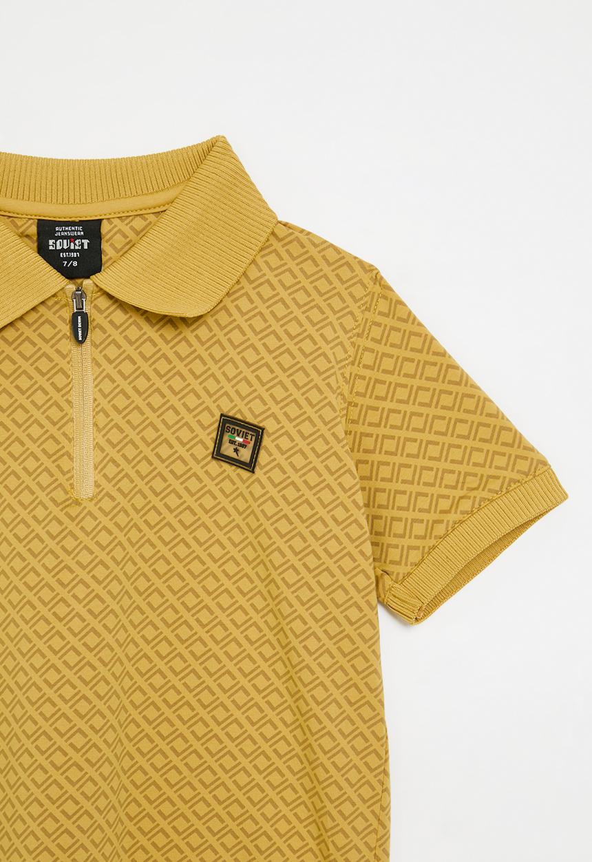 SOVIET - Boys fashion golfer - dijon
