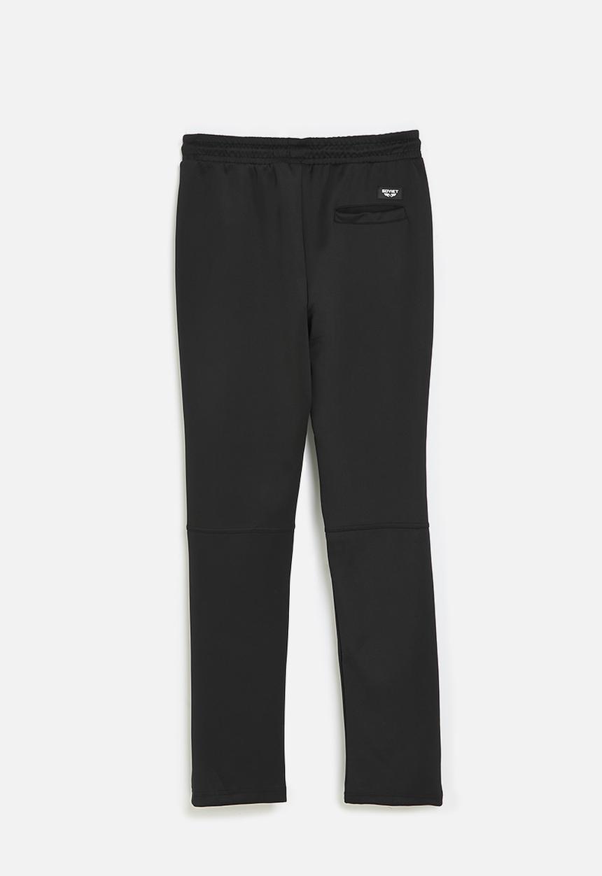 SOVIET - Boys track pants2 - black