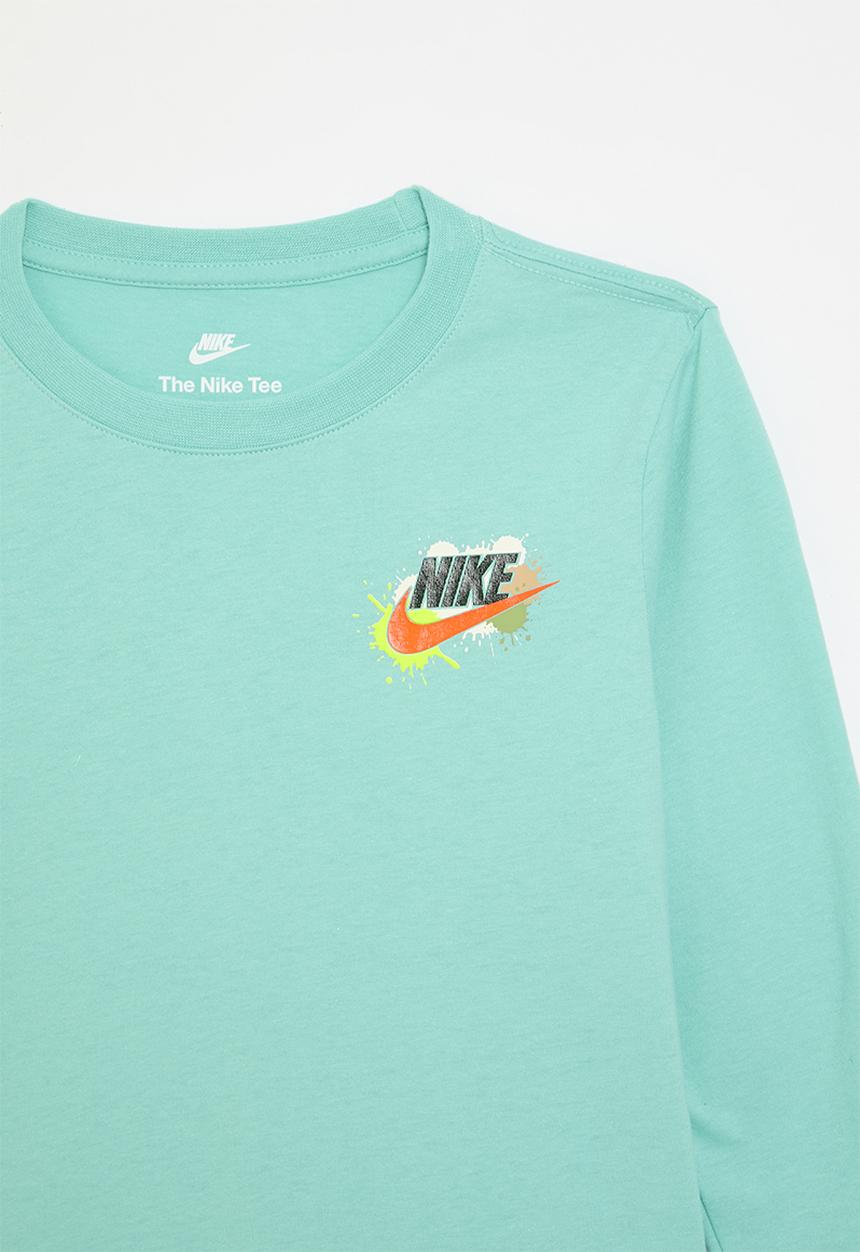 Nike - Nkb express yourself long sleeve tee - green frost