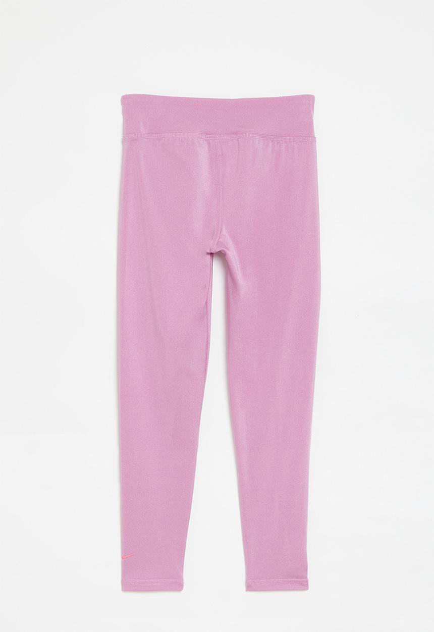 Nike - Nkg sport shine legging - magic flamingo