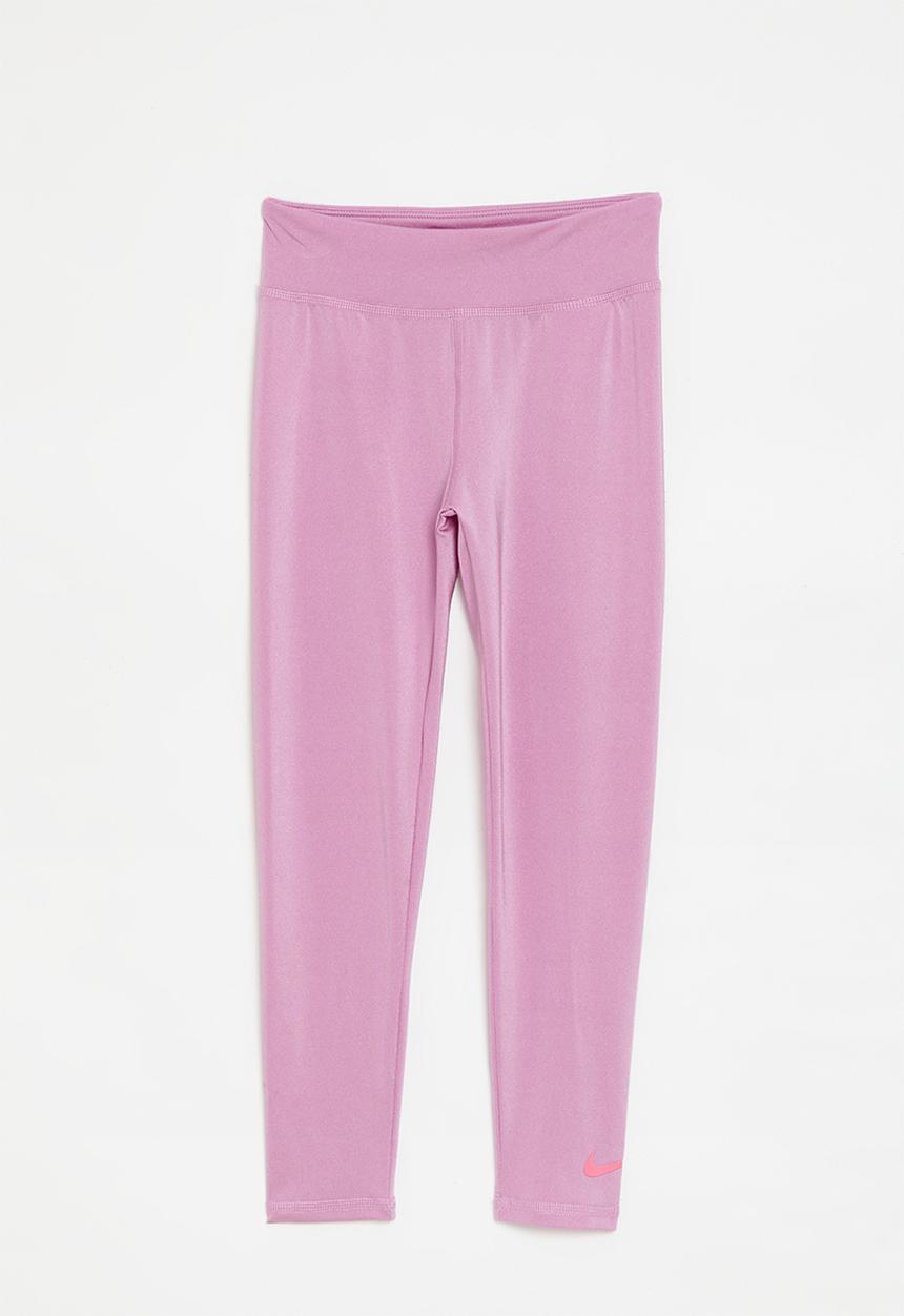 Nike - Nkg sport shine legging - magic flamingo
