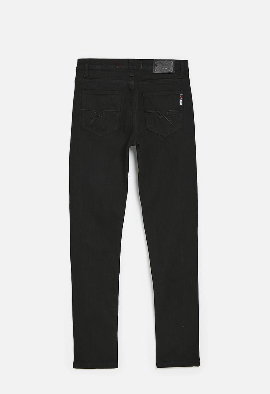 SOVIET - Boys skinny denim  - black