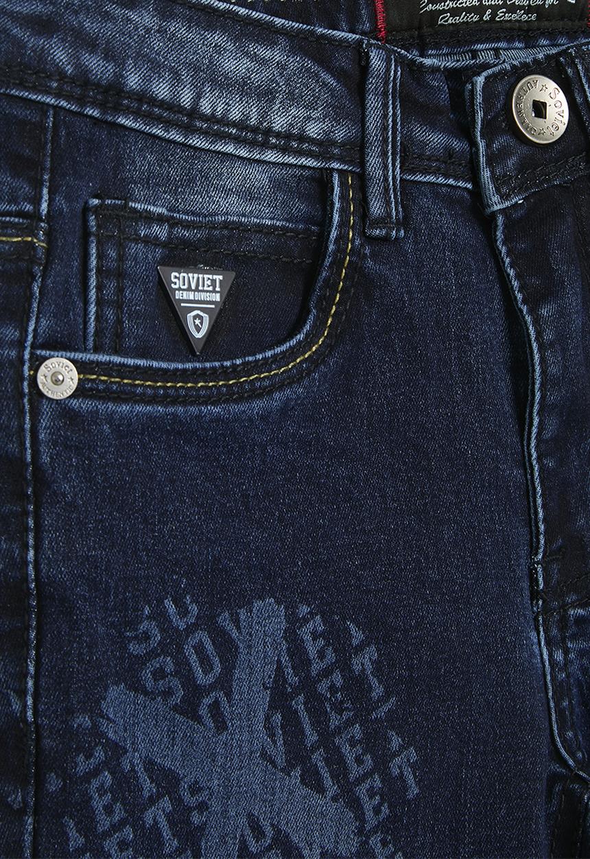 SOVIET - Fashion skinny den - dk indigo