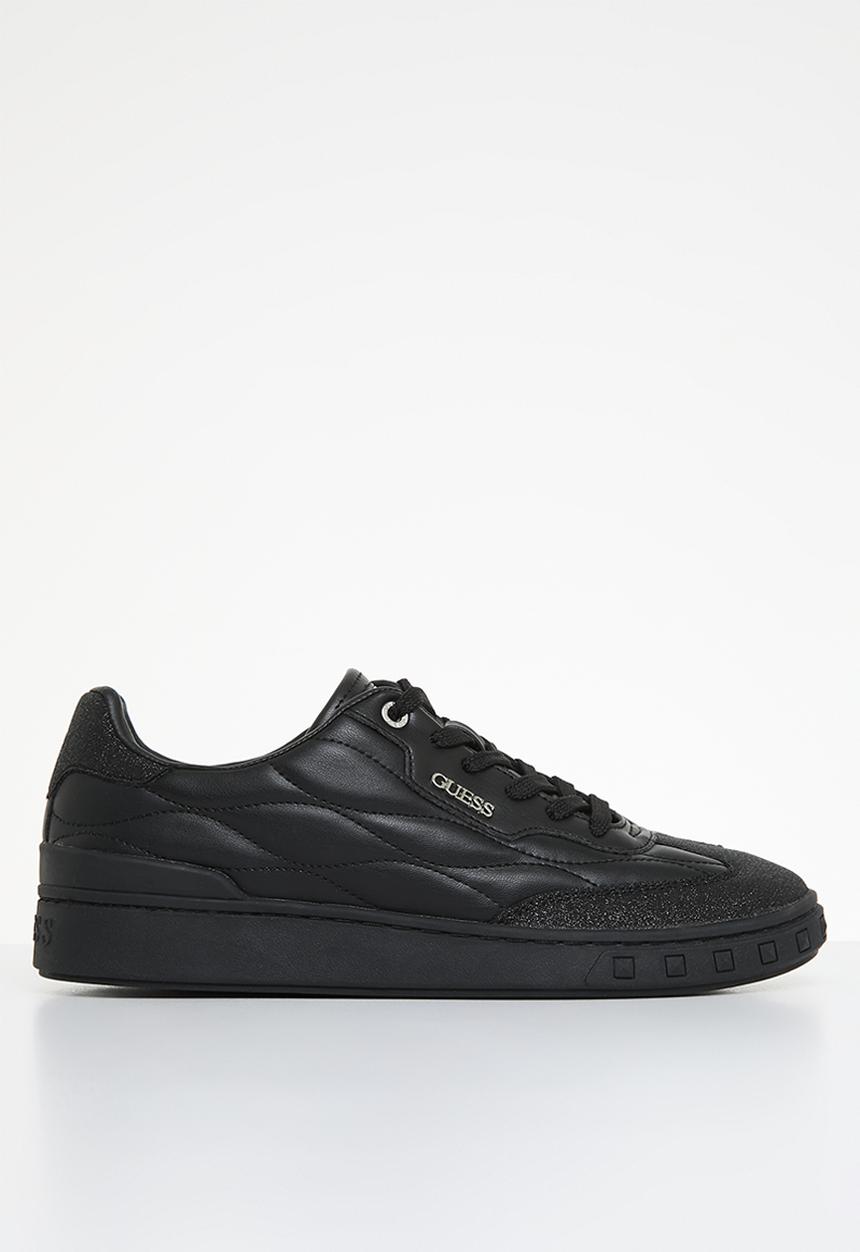 GUESS - Iquilt sport luxe nappa sneaker - black