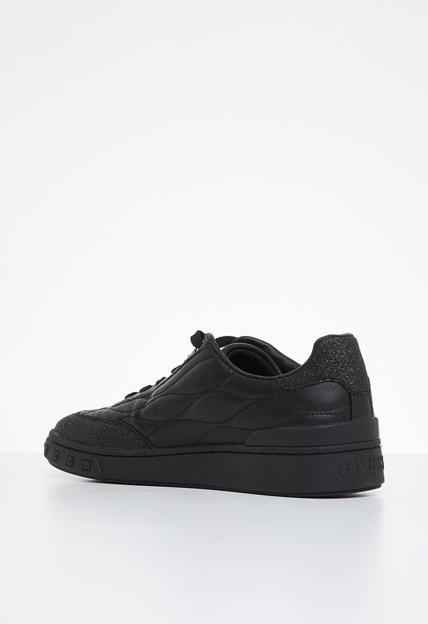GUESS - Iquilt sport luxe nappa sneaker - black