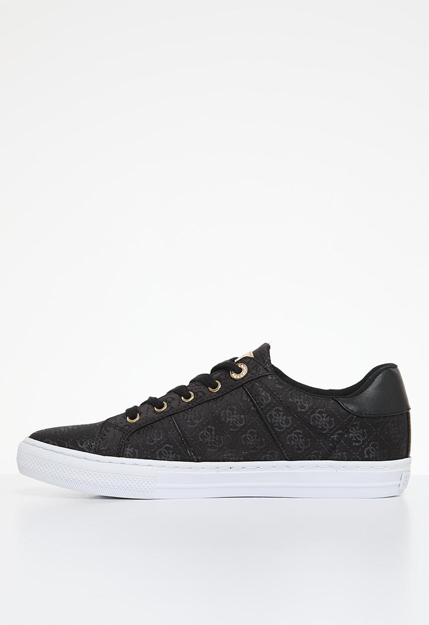 GUESS - Loven9 jacquard 4G logo sneaker - black