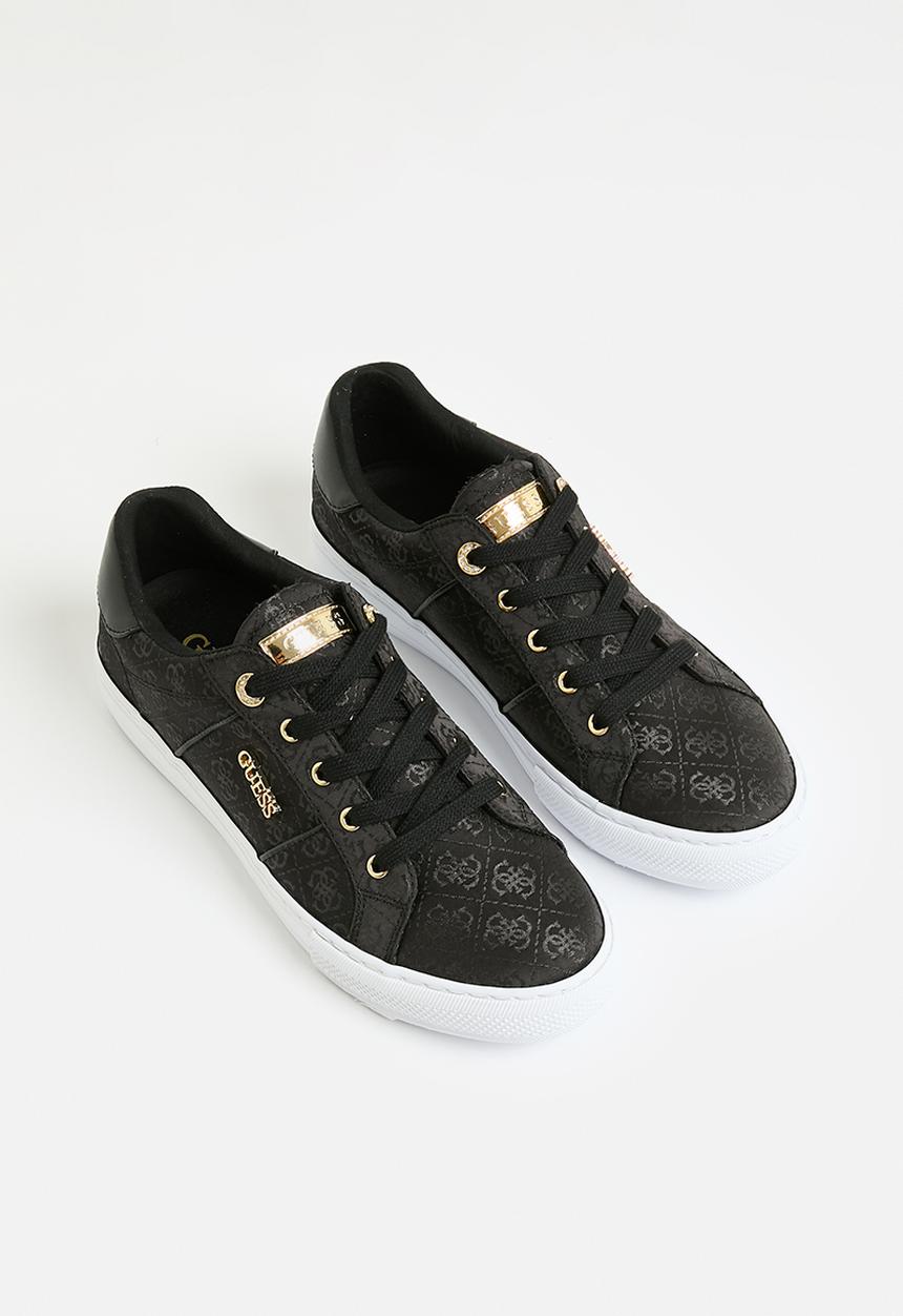 GUESS - Loven9 jacquard 4G logo sneaker - black