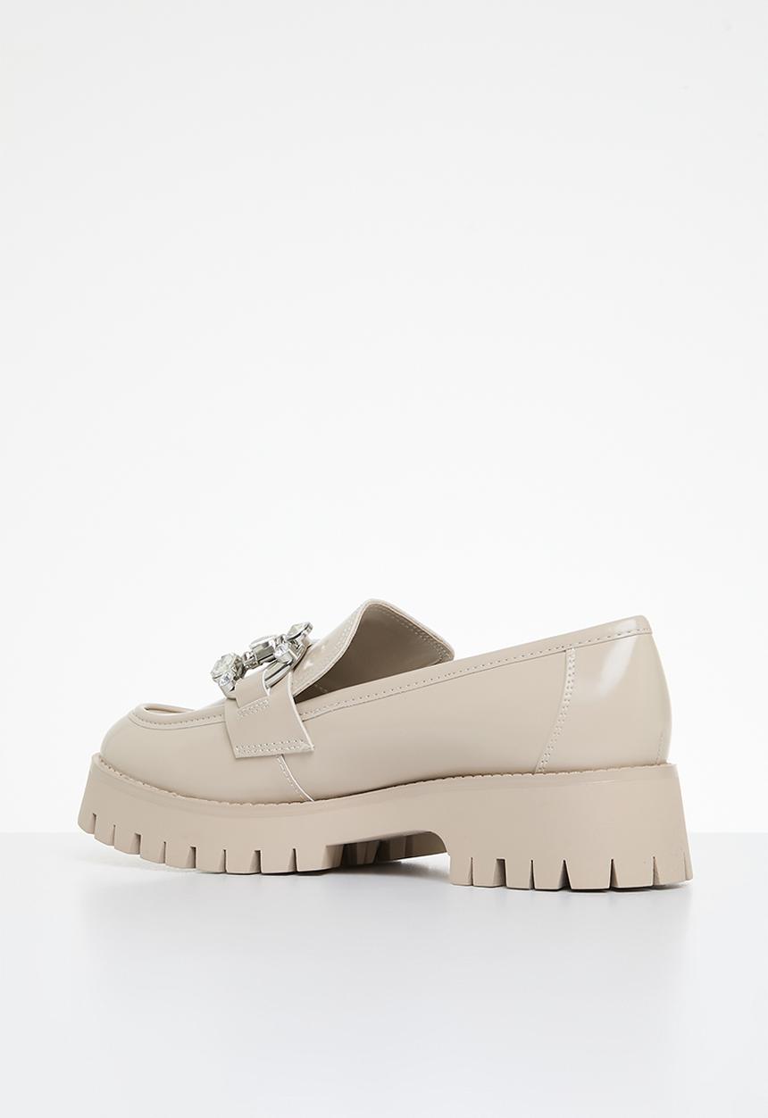 GUESS - Albany matte lux box loafer - taupe