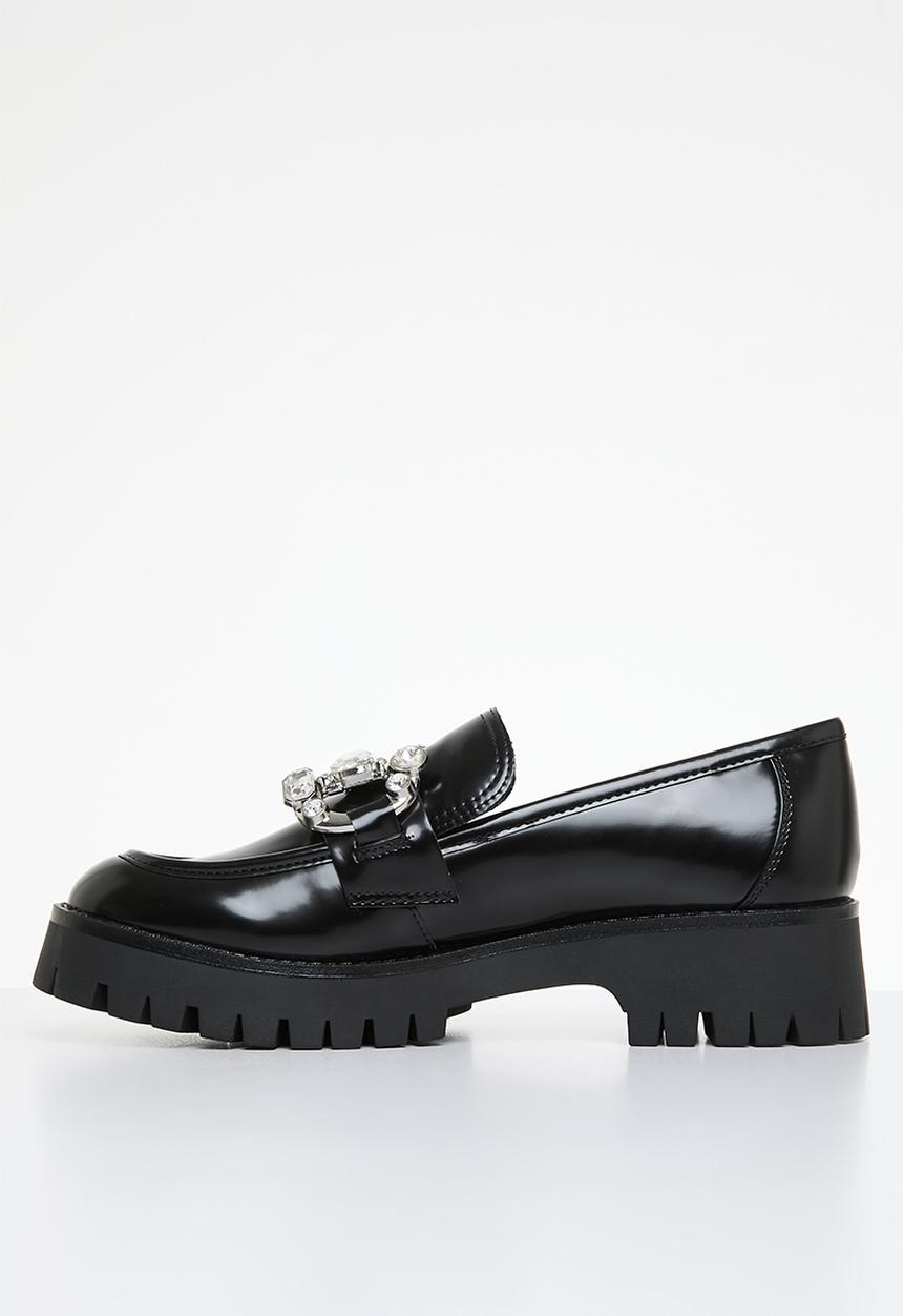 GUESS - Albany matte lux box loafer - black
