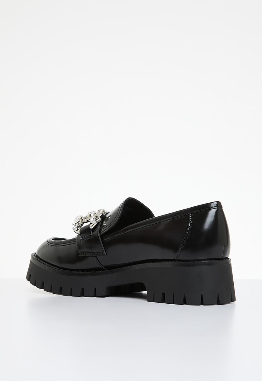 GUESS - Albany matte lux box loafer - black