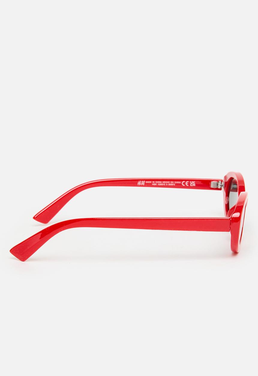 H&M - Oval sunglasses - red