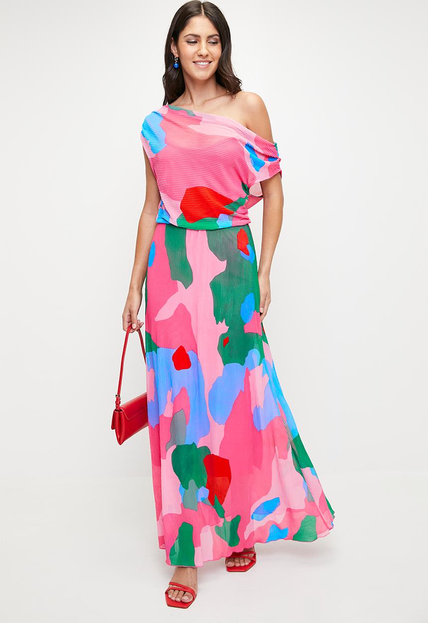 Me&B - Mesh Plisse Dress - Stingoya