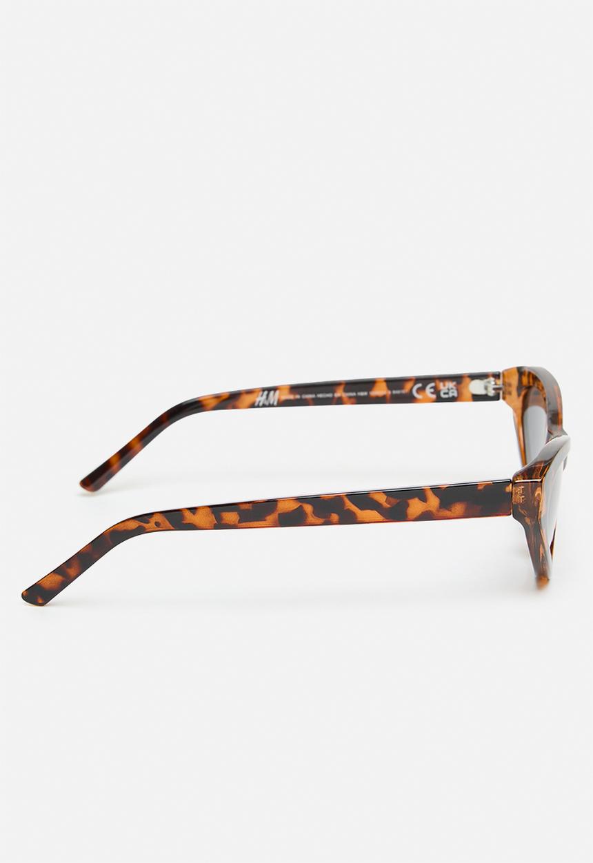 H&M - Cat-eye sunglasses - brown tortoiseshell patterned