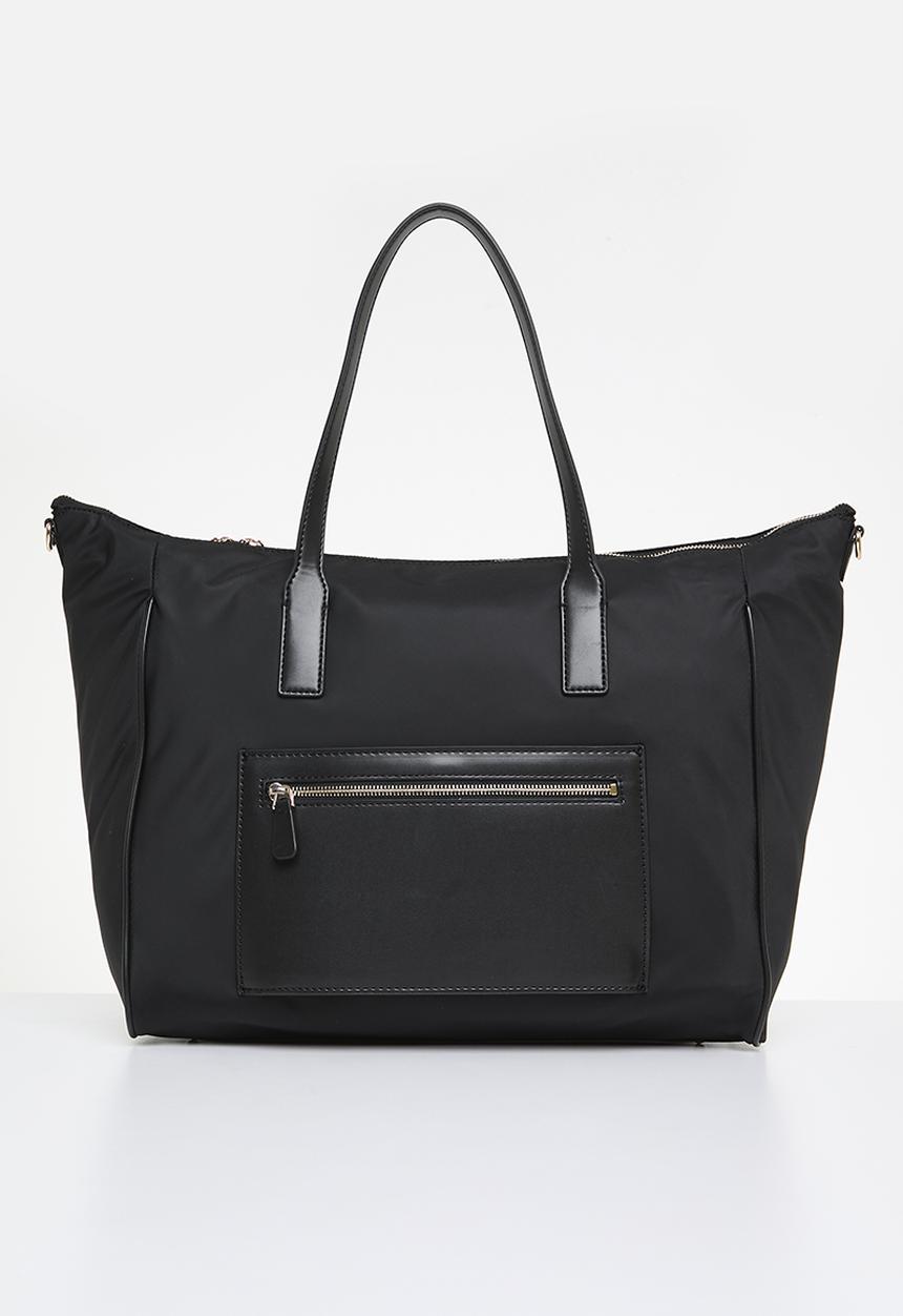 GUESS - G wave carry on large tote - black