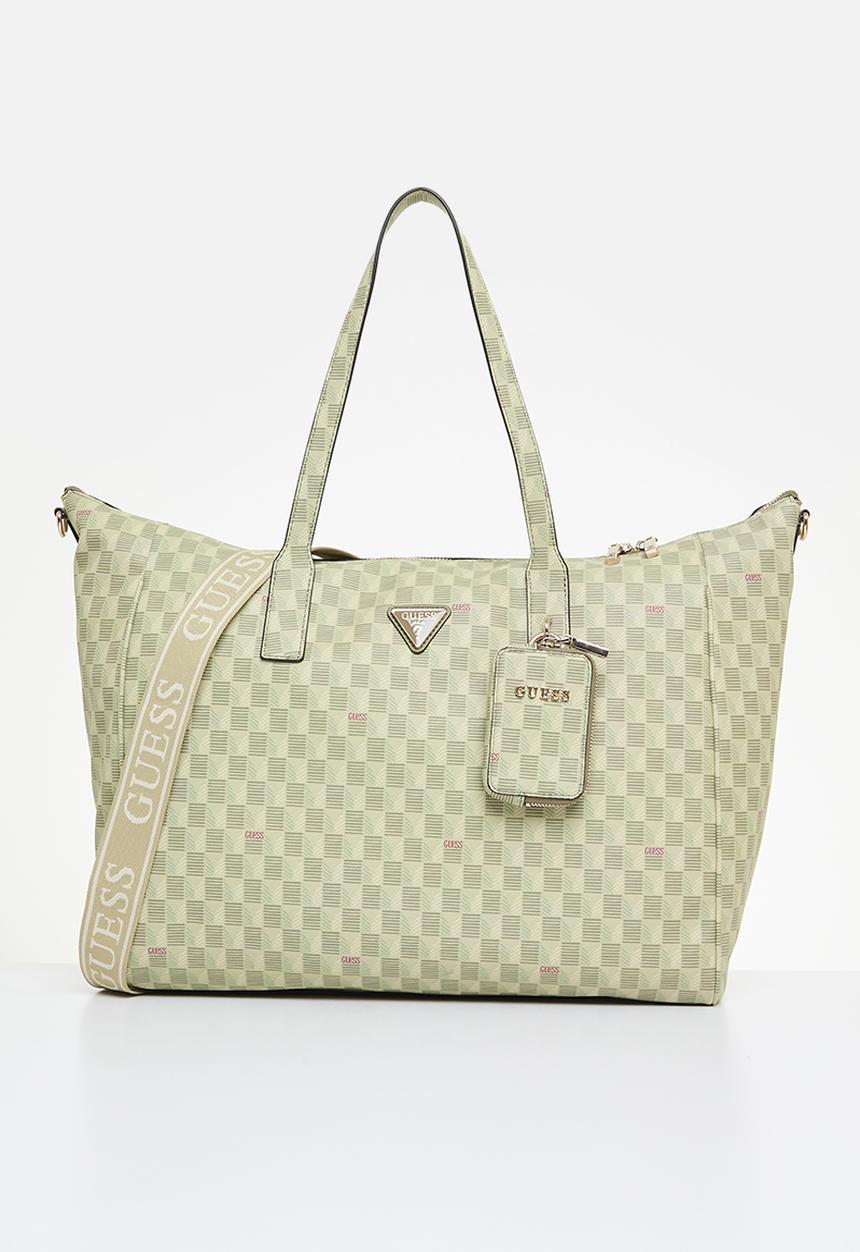 GUESS - G wave carryon large tote - sage logo	