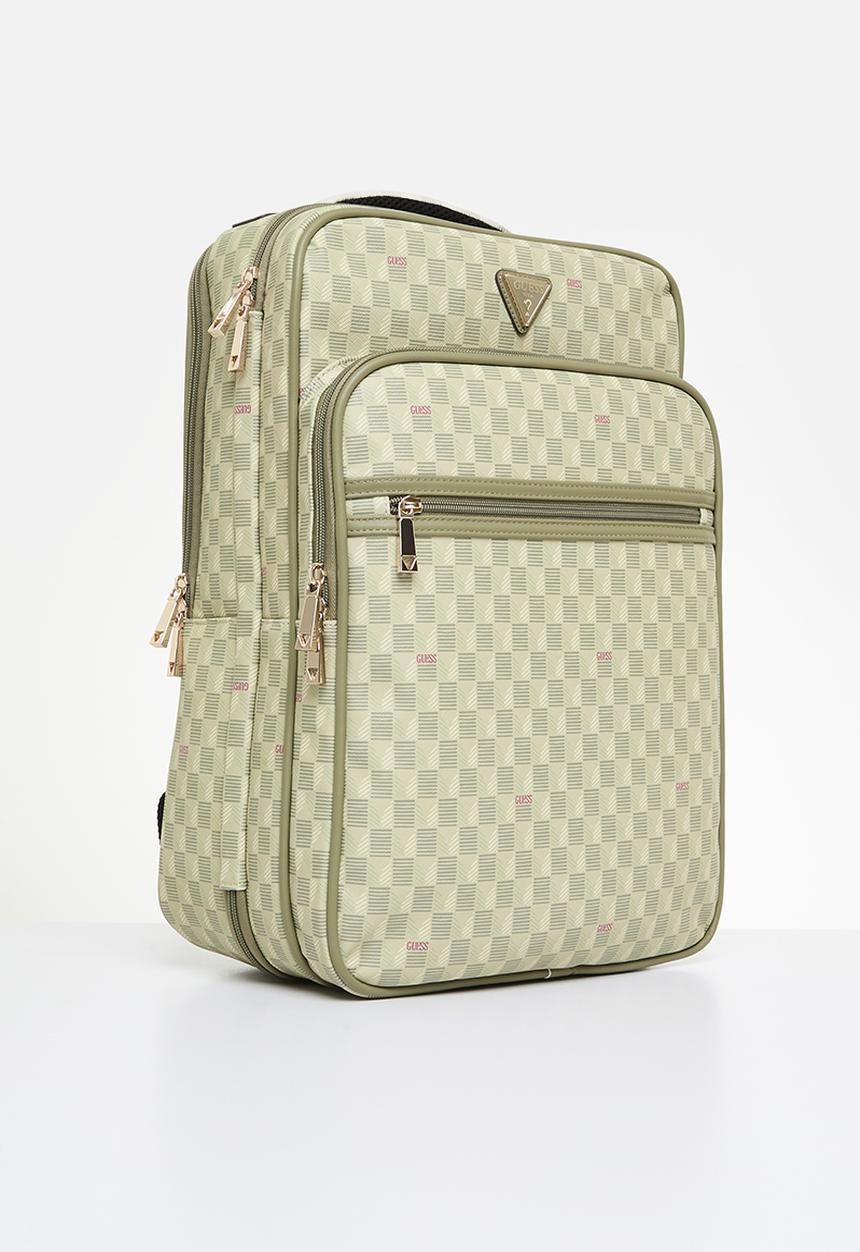 GUESS - G Wave Zip Around Travel Backpack - Sage Logo