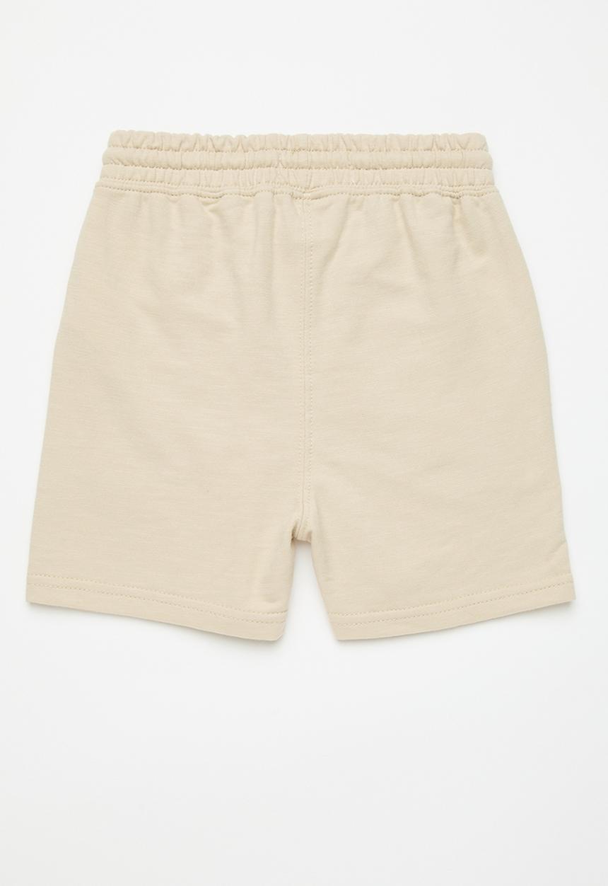 Cotton On - Multipack henry slouch short two pack - rainy day/swag green