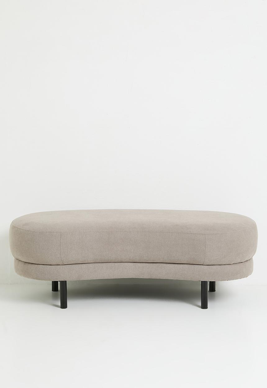 Sixth Floor - Hyancinth woven ottoman - Tundra