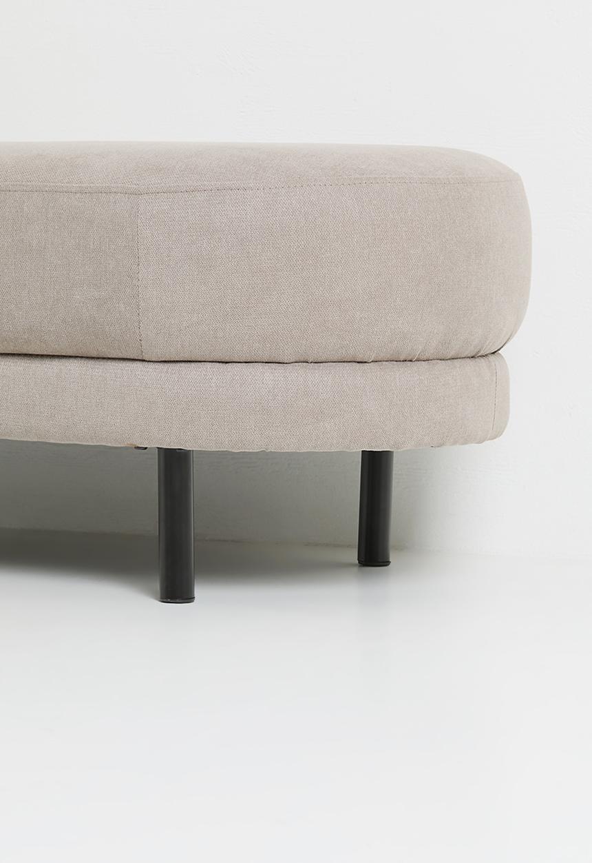 Sixth Floor - Hyancinth woven ottoman - Tundra